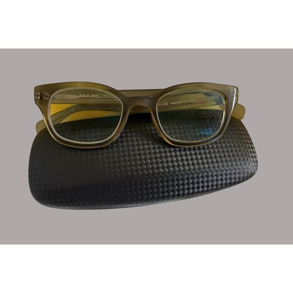 SchmeichelHandmade German Green Eyeglass Frames Parisian Design Size 81-45-20